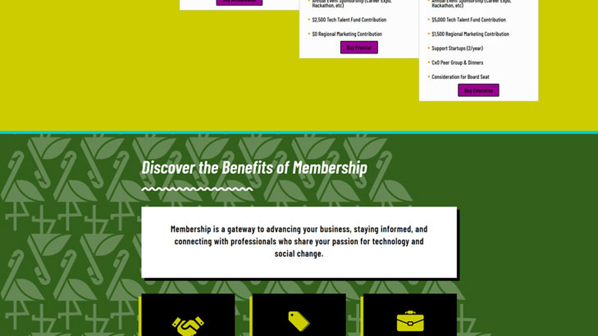 South Florida Tech Hub website screenshot