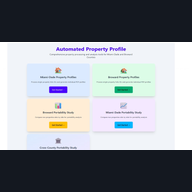 Automated Property Profile preview